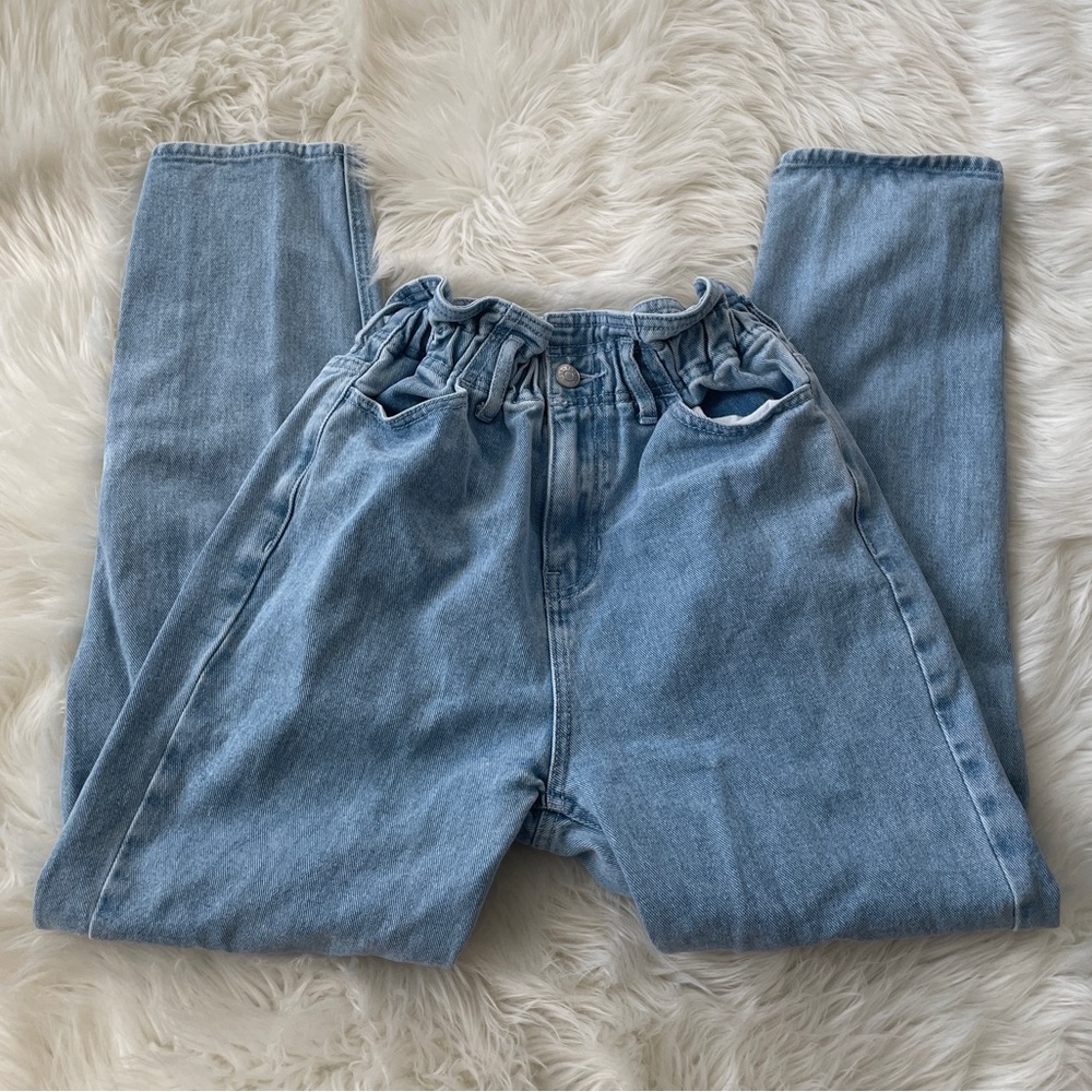 PacSun Paperbag Waist Mom Jeans